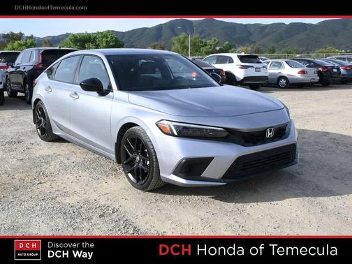 Lunar Silver Metallic 2023 Honda Civic Sport