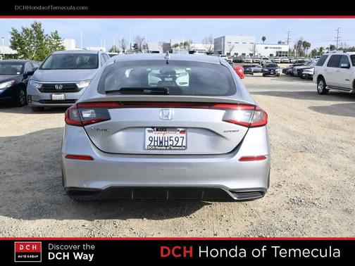 Lunar Silver Metallic 2023 Honda Civic Sport