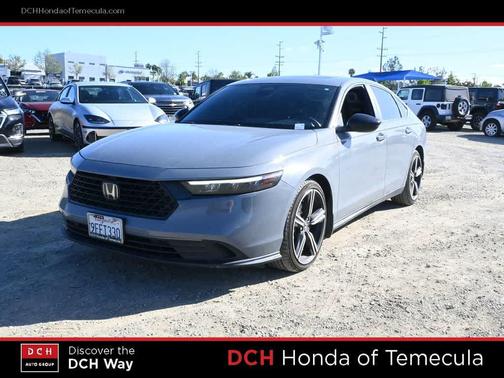 Urban Gray Pearl 2023 Honda Accord Hybrid Sport