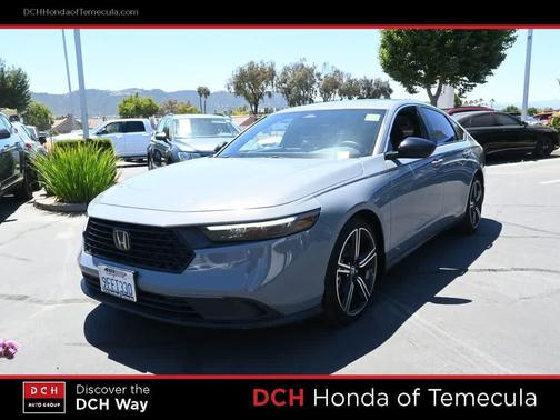 Urban Gray Pearl 2023 Honda Accord Hybrid Sport
