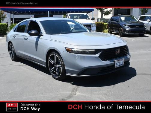 Urban Gray Pearl 2023 Honda Accord Hybrid Sport