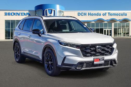 Platinum White Pearl 2026 Honda CR-V Hybrid Sport FWD