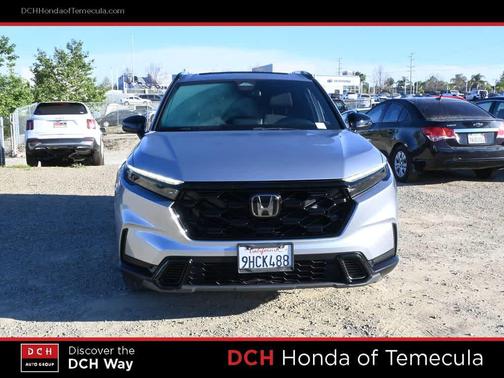 Lunar Silver Metallic 2023 Honda CR-V Hybrid Sport FWD