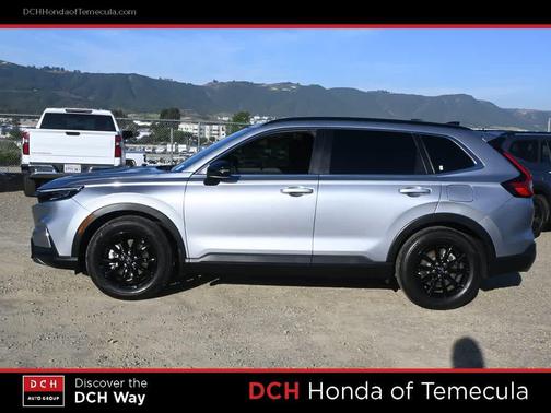 Lunar Silver Metallic 2023 Honda CR-V Hybrid Sport FWD