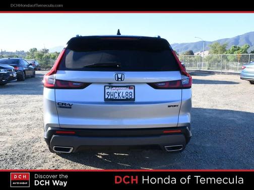 Lunar Silver Metallic 2023 Honda CR-V Hybrid Sport FWD