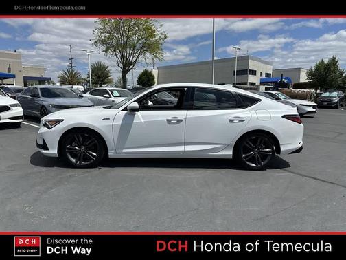 Platinum White Pearl 2023 Acura Integra A-SPEC