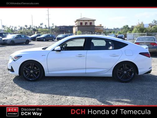 Platinum White Pearl 2023 Acura Integra A-SPEC