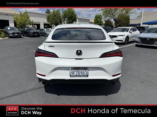 Platinum White Pearl 2023 Acura Integra A-SPEC