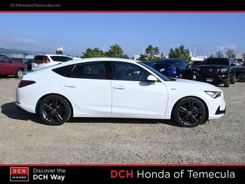 Platinum White Pearl 2023 Acura Integra A-SPEC