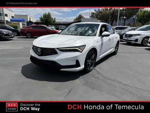 Platinum White Pearl 2023 Acura Integra A-SPEC