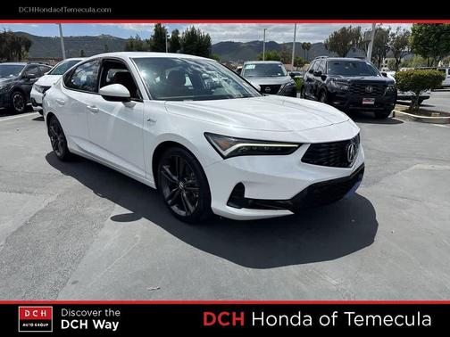 Platinum White Pearl 2023 Acura Integra A-SPEC