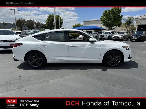 Platinum White Pearl 2023 Acura Integra A-SPEC