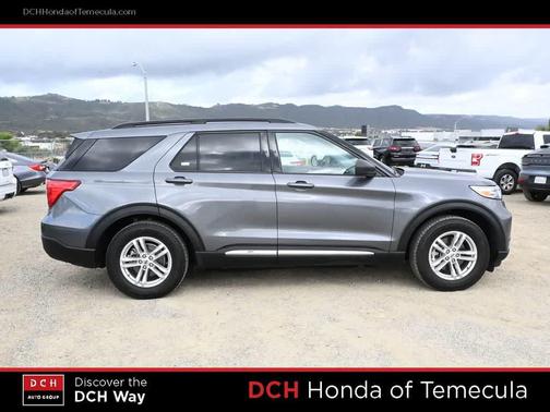Carbonized Gray Metallic 2022 Ford Explorer XLT