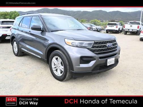 Carbonized Gray Metallic 2022 Ford Explorer XLT