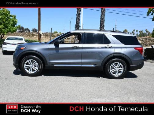 Carbonized Gray Metallic 2022 Ford Explorer XLT