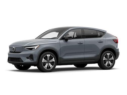Thunder Gray Metallic 2023 Volvo C40 Recharge Pure Electric Twin Plus