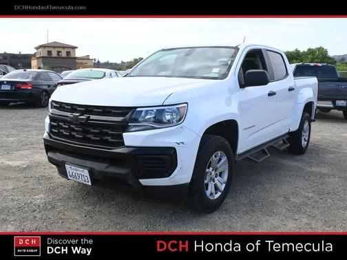 Summit White 2022 Chevrolet Colorado WT