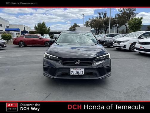 Crystal Black Pearl 2023 Honda Civic LX