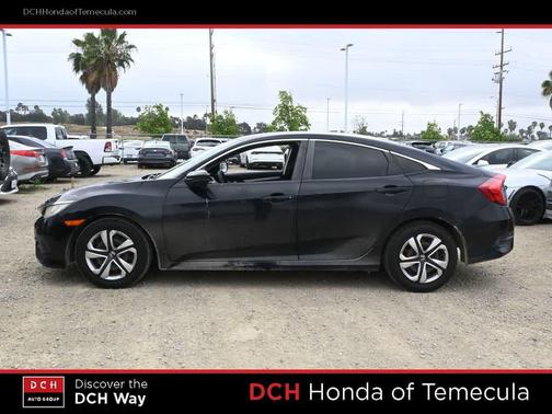 Crystal Black Pearl 2017 Honda Civic LX