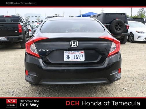 Crystal Black Pearl 2017 Honda Civic LX