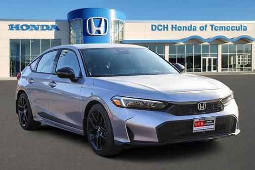 Solar Silver Metallic 2026 Honda Civic Sport