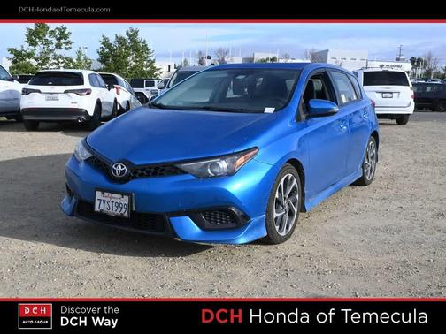 Electric Storm Blue 2017 Toyota Corolla iM Base