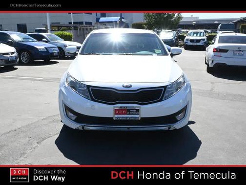 Snow White Pearl 2013 Kia Optima Hybrid LX