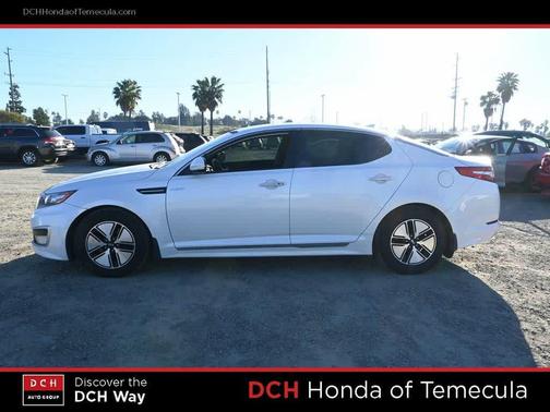 Snow White Pearl 2013 Kia Optima Hybrid LX