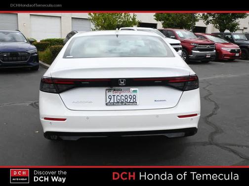 Platinum White Pearl 2025 Honda Accord Hybrid EX-L