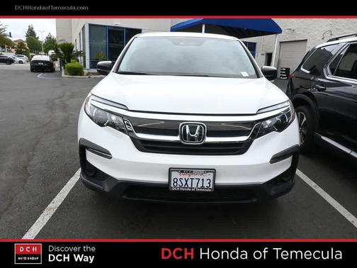 Platinum White Pearl 2021 Honda Pilot 2WD LX