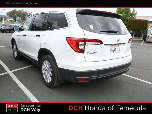Platinum White Pearl 2021 Honda Pilot 2WD LX