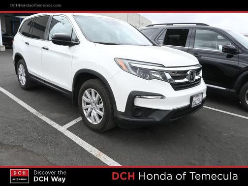 Platinum White Pearl 2021 Honda Pilot 2WD LX