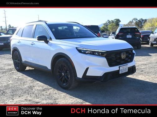 Platinum White Pearl 2024 Honda CR-V Hybrid Sport FWD