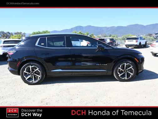 Black 2025 Chevrolet Equinox EV LT