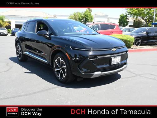 Black 2025 Chevrolet Equinox EV LT