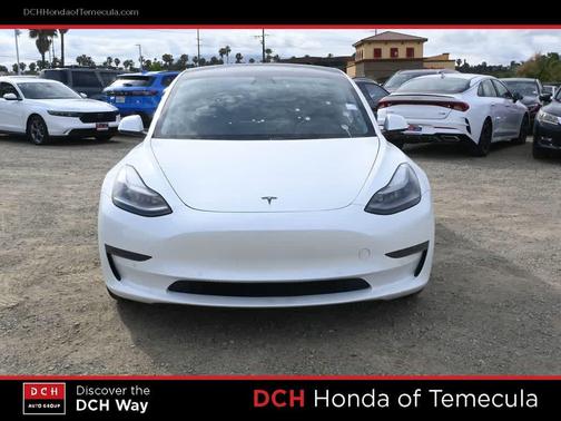 Pearl White Multi-Coat 2021 Tesla Model 3 Standard Range Plus