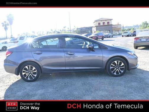 Modern Steel Metallic 2014 Honda Civic EX