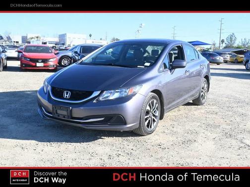 Modern Steel Metallic 2014 Honda Civic EX