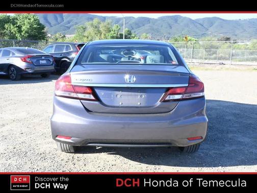 Modern Steel Metallic 2014 Honda Civic EX