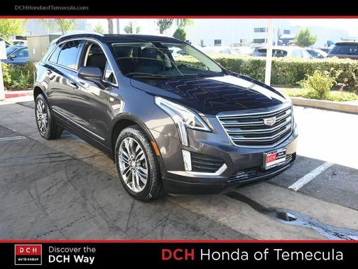 Dark Granite Metallic 2017 Cadillac XT5 Premium Luxury