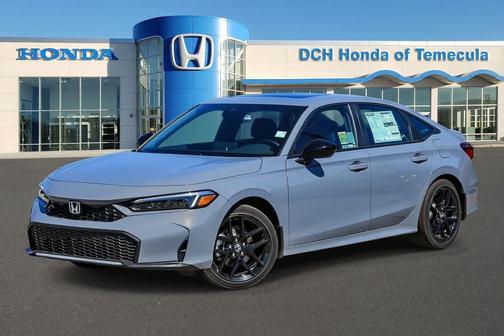Urban Gray Pearl 2026 Honda Civic Hybrid Sport