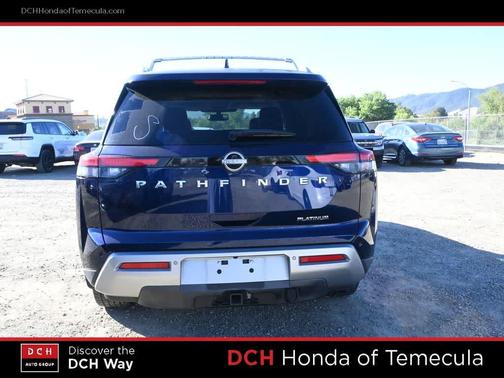 Deep Ocean Blue Pearl 2022 Nissan Pathfinder Platinum 2WD