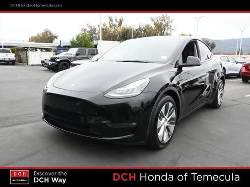 Solid Black 2021 Tesla Model Y Long Range Dual Motor All-Wheel Drive