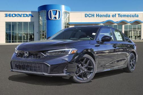 Crystal Black Pearl 2026 Honda Civic Sport