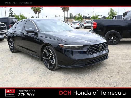 Crystal Black Pearl 2025 Honda Accord Hybrid Sport