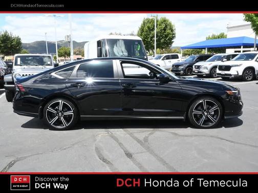Crystal Black Pearl 2025 Honda Accord Hybrid Sport
