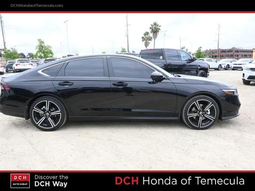 Crystal Black Pearl 2025 Honda Accord Hybrid Sport