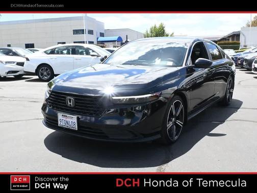 Crystal Black Pearl 2025 Honda Accord Hybrid Sport