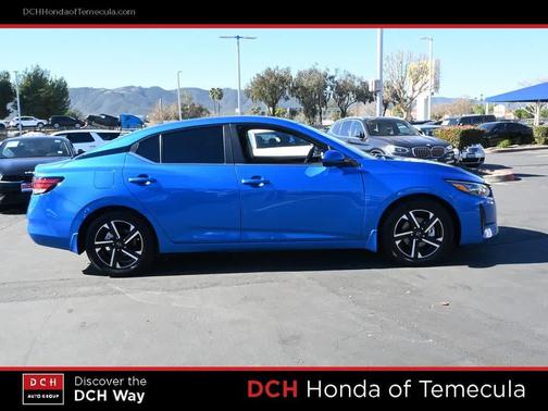 Electric Blue Metallic 2024 Nissan Sentra SV