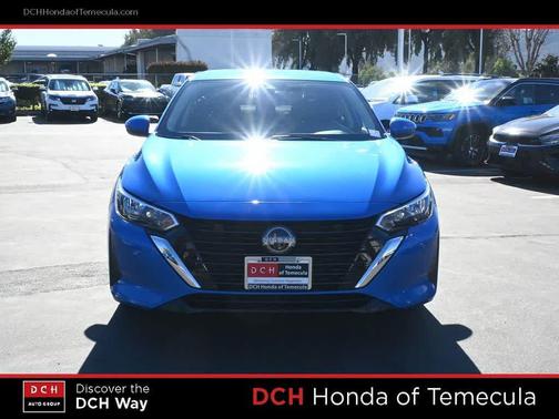 Electric Blue Metallic 2024 Nissan Sentra SV